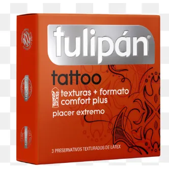PRESERVATIVO TULIPAN TATTOO X 3 UNID - Ecofarma